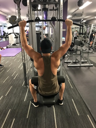 front lat pulldown
